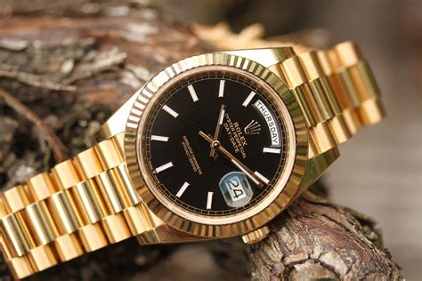 rolex day date 40 black dial|rolex day date prezzo.